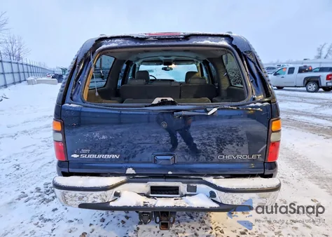 2004 Chevrolet Suburban K1500 z USA, uszkodzony, nr VIN 1GNFK16Z64J141453